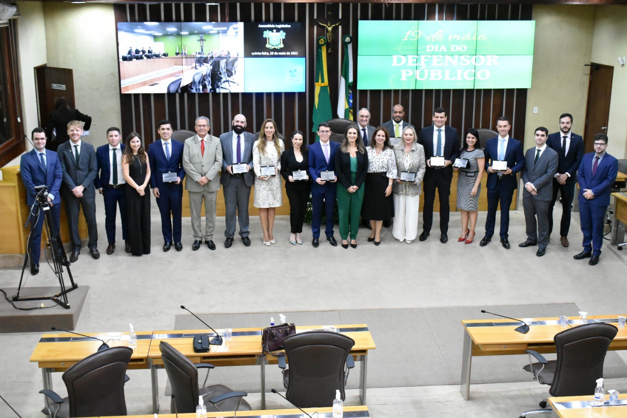 Dia do Defensor Público é celebrado com sessão solene na Assembleia Legislativa