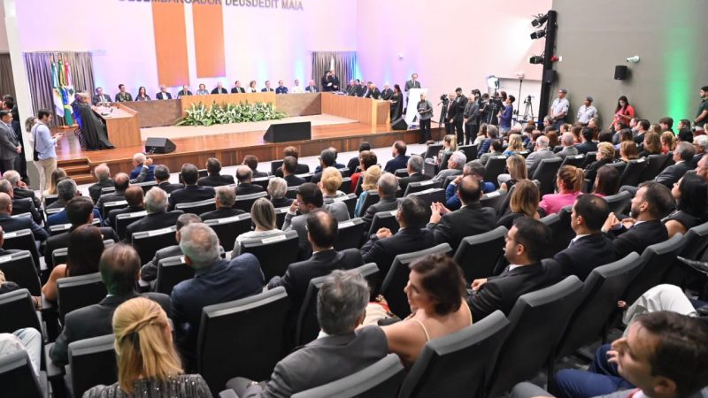 Presidente da Assembleia Legislativa participa da posse dos novos dirigentes do TJRN