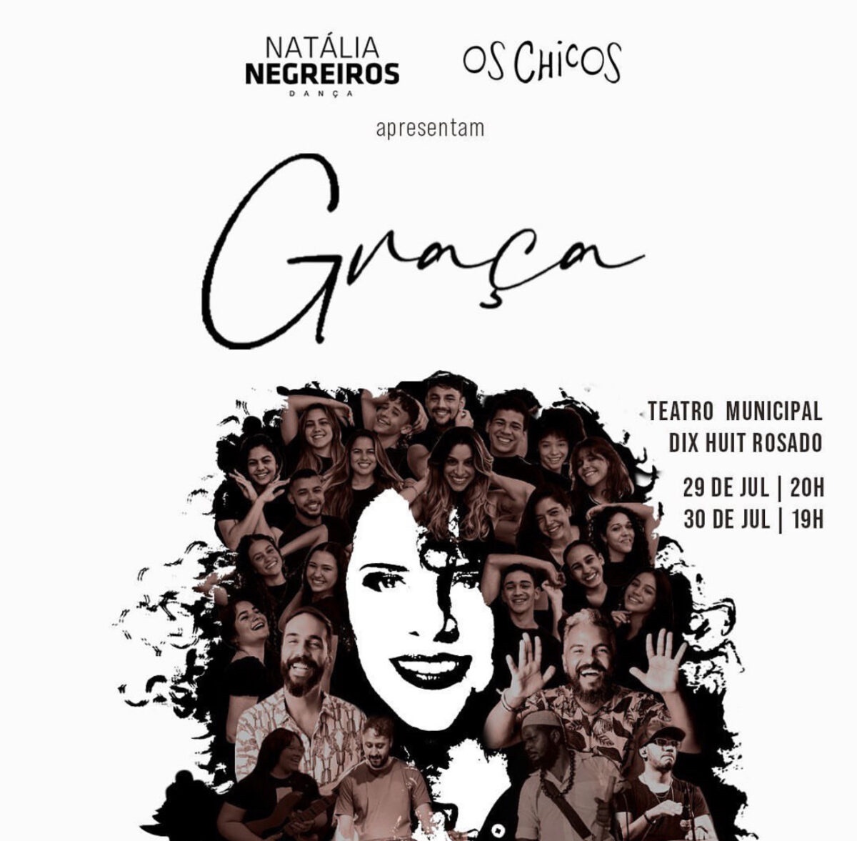 Espetáculo ‘Graça’ leva Gal Costa ao Teatro Dix-huit Rosado