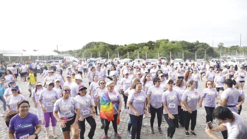 2ª edição da Corrida Mulher Viva + RN reúne participantes no enfrentamento à violência