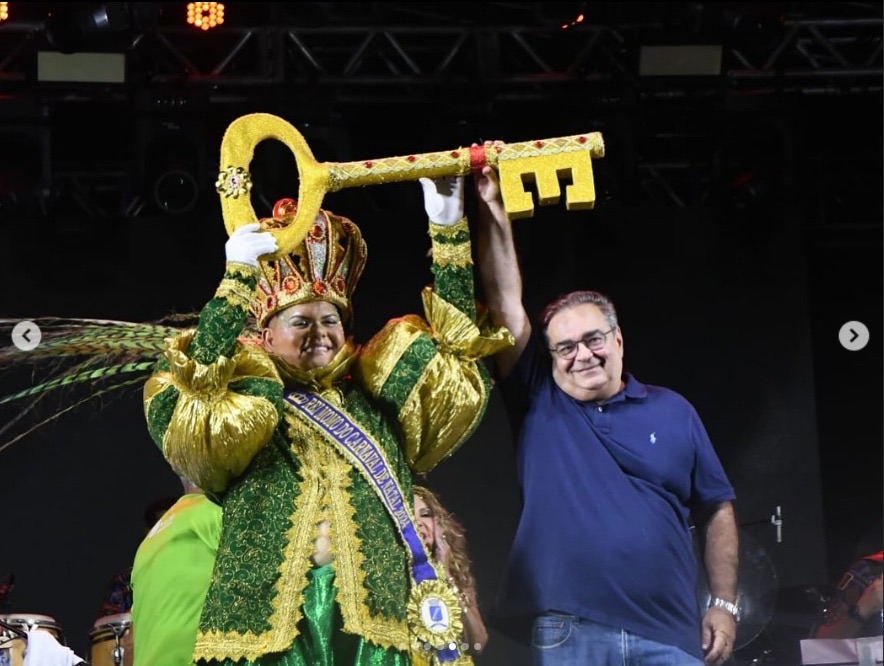 Lia de Itamaracá, Dugiba, Spock e Elba abriram o carnaval em Natal, no Polo de Petrópolis