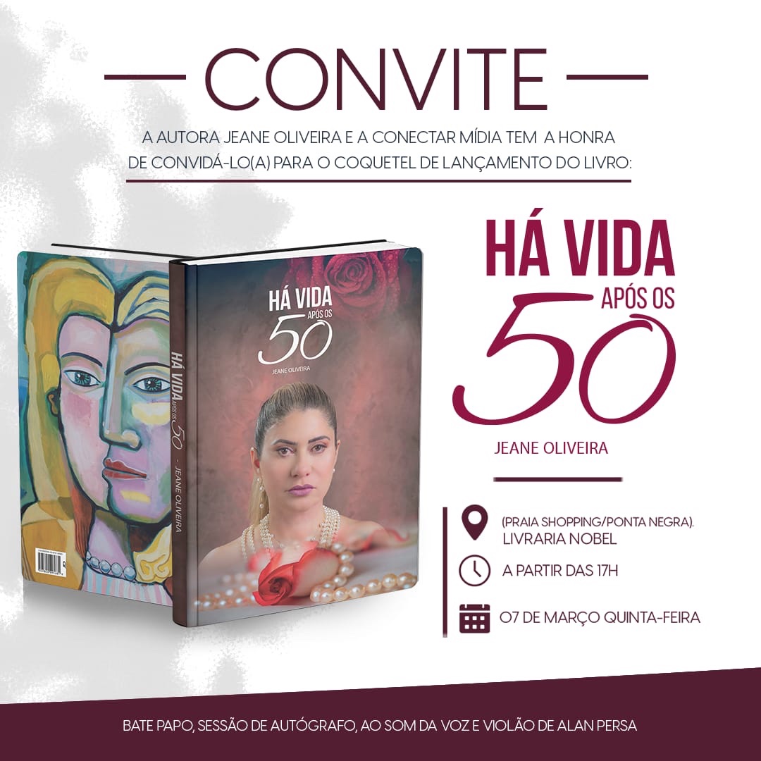 “Há vida após os 50” é o mais novo filho da querida empresária e apresentadora Jeane Oliveira