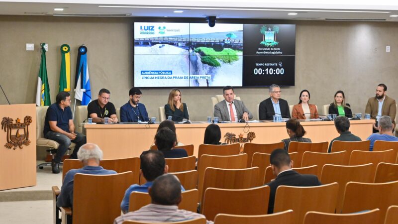 Audiência Pública propõe ação prática para o fim da “Língua Negra” na Praia de Areia Preta