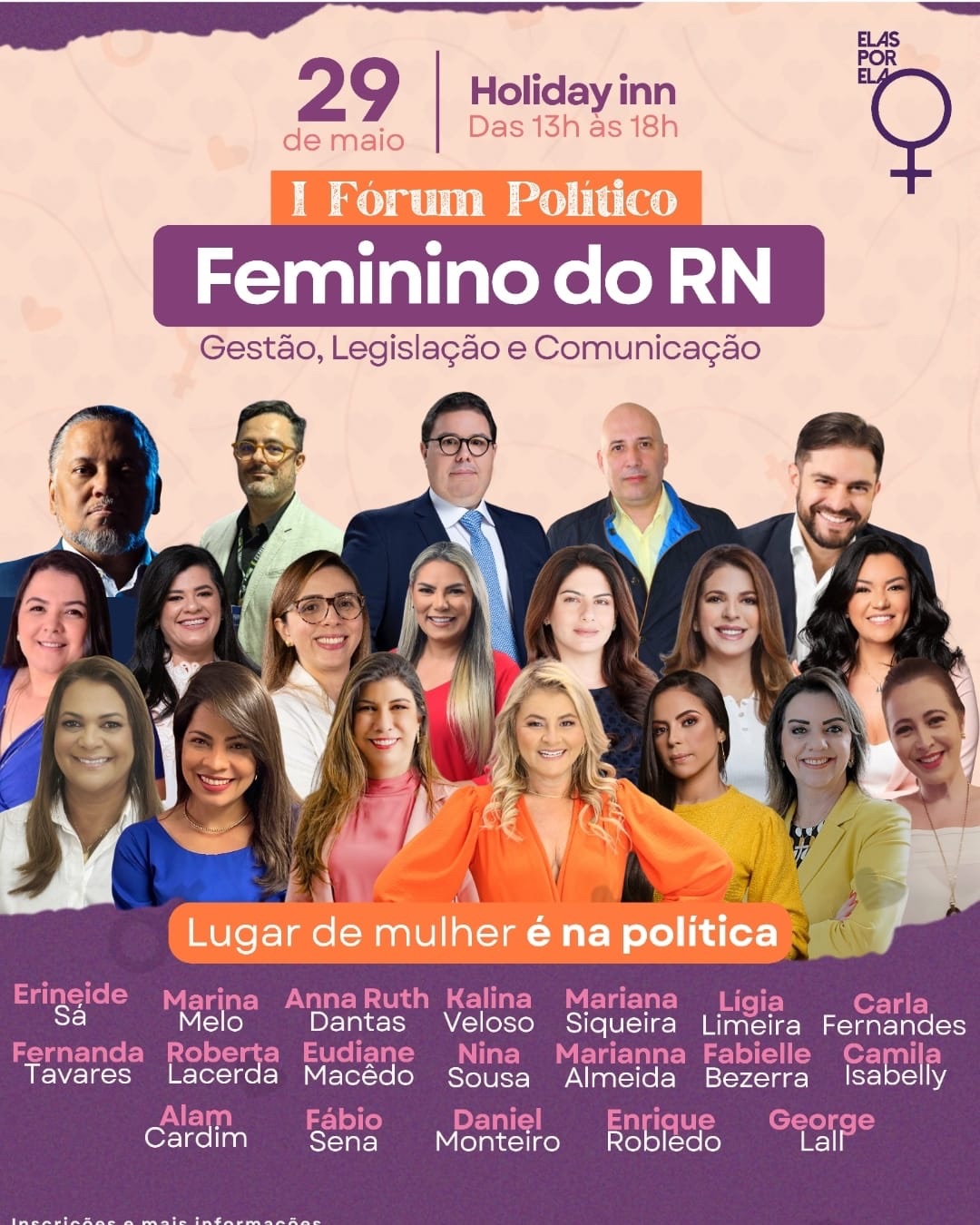 Revista Elas por Ela promove I Fórum Político feminino em Natal