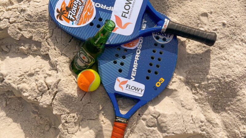 Flowy Beach Tennis Open participa da Expo Meia Maratona do Sol com ações exclusivas