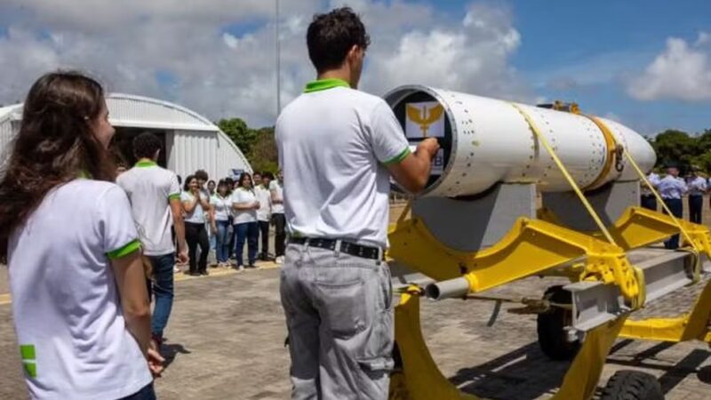 Foguete que será lançado do RN levará cartas de estudantes ao espaço