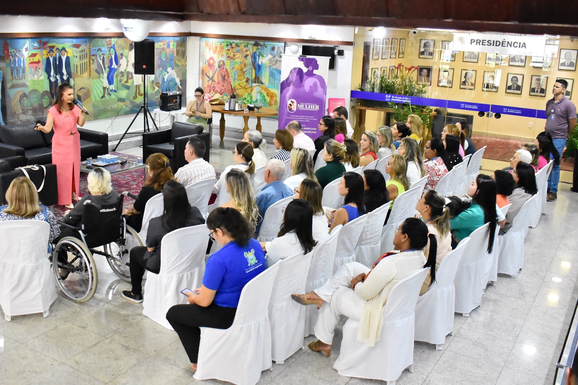 ALRN promove roda de conversa sobre importância da nutrição para prevenir câncer de mama