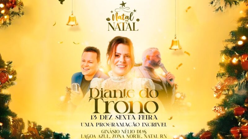 Diante do Trono faz show hoje (13) no Ginásio Nélio Dias na Zona Norte de Natal